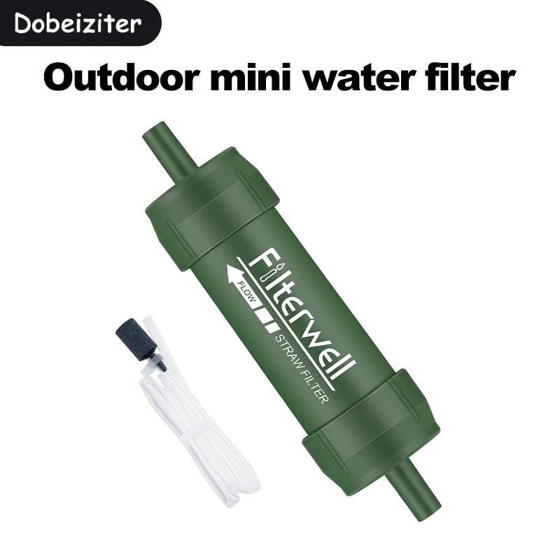 Water Purification Straw - Mini Su Filtresi Pipet Taşınabilir Açık