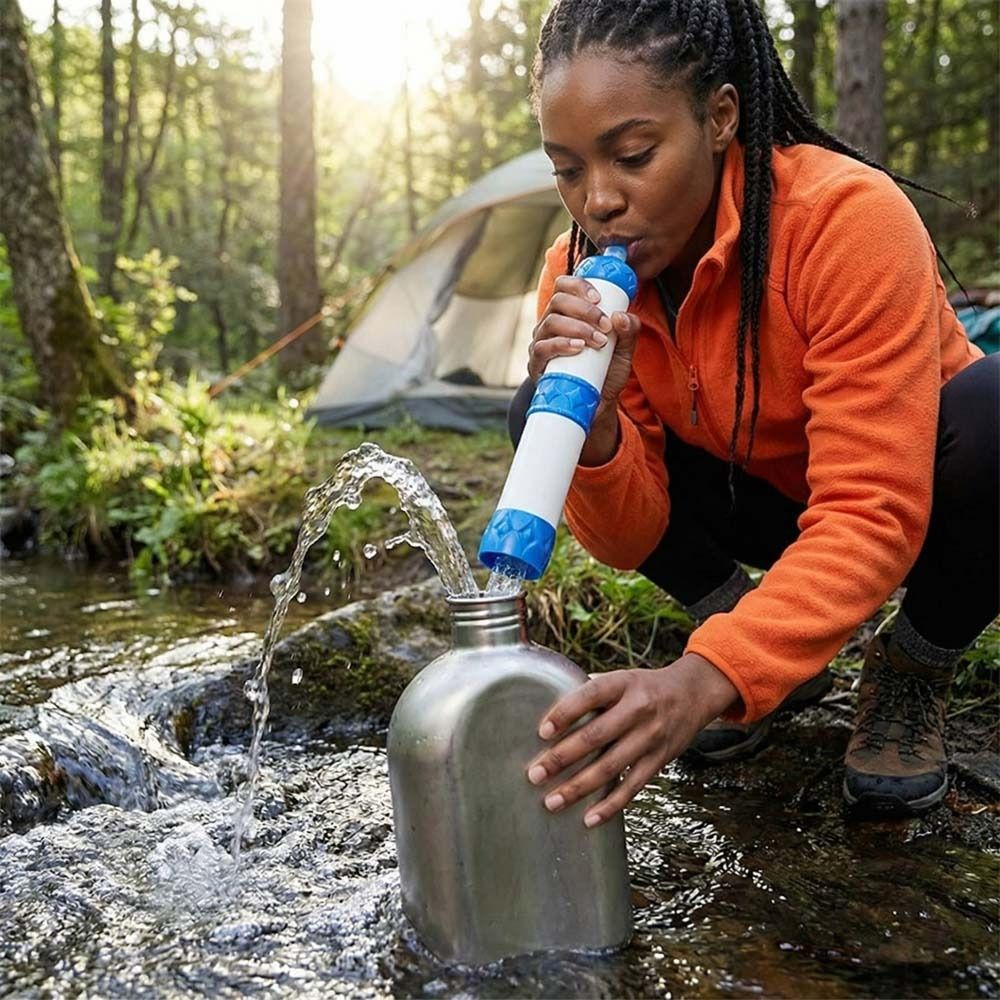 Water Purification Straw - Mini Su Filtresi Pipeti Arıtıcı Doğrudan