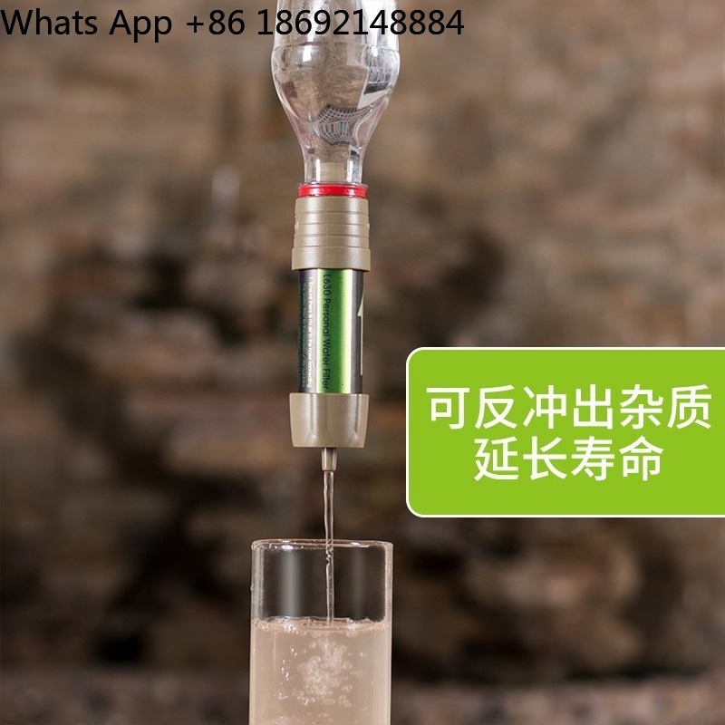 Water Purification Straw - Açık hava su arıtma pipetleri yerçekimi