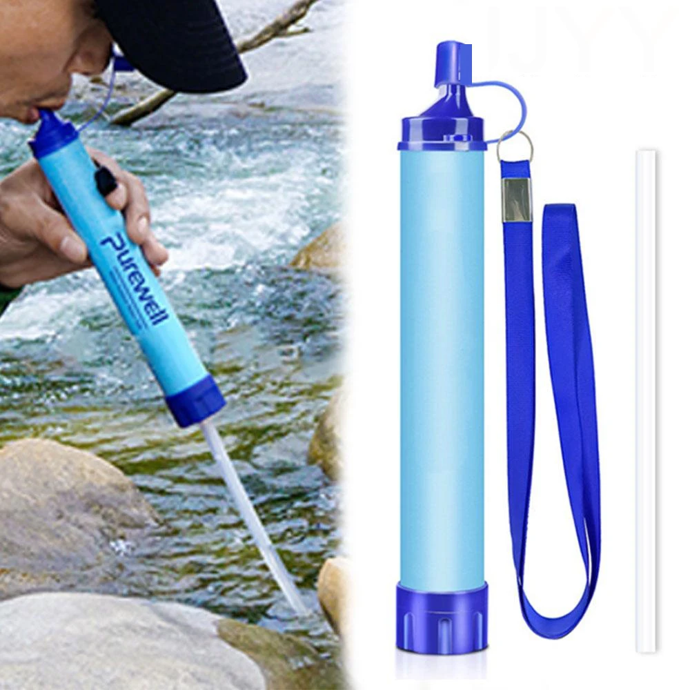 Water Purification Straw - Açık Mini Su Filtresi Saman Kamp