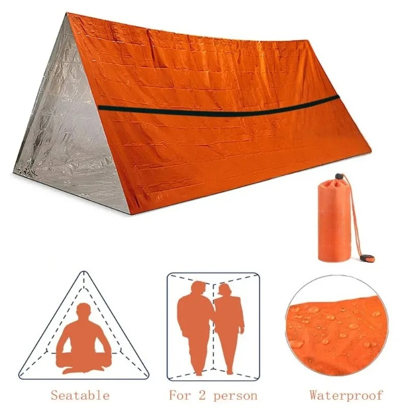 2 Kişilik Acil Durum Barınağı  - Emergency Mylar Tent incelemesi ve fiyatı