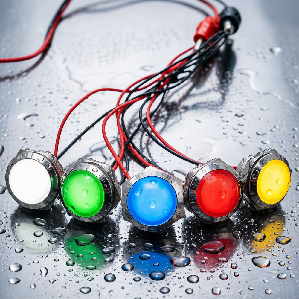 Metal LED Gösterge Lambası 12m - Signal Panel Orange incelemesi ve fiyatı