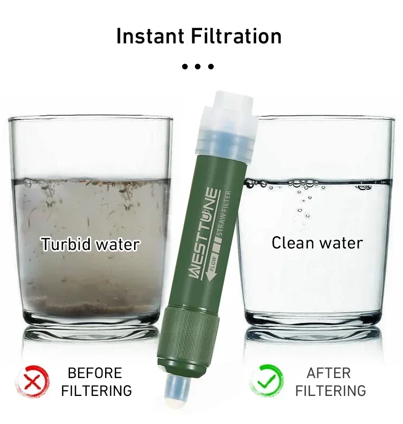 Westtune Açık Mini Kamp Arıtma - Water Purification Straw incelemesi ve fiyatı