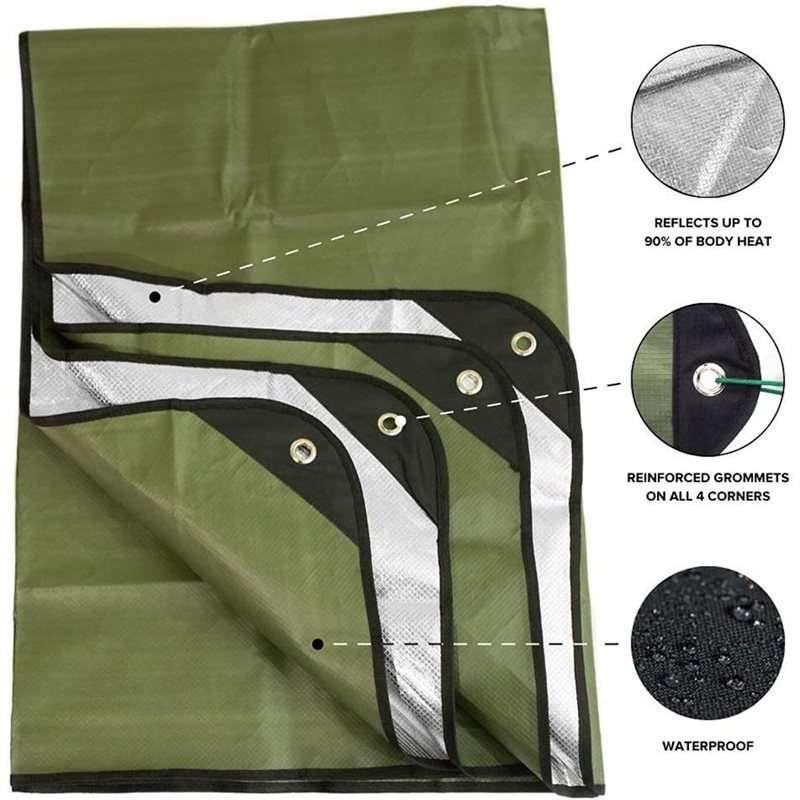Yeniden Kullanılabilir Yalıtım - Survival Blanket Reflective incelemesi ve fiyatı