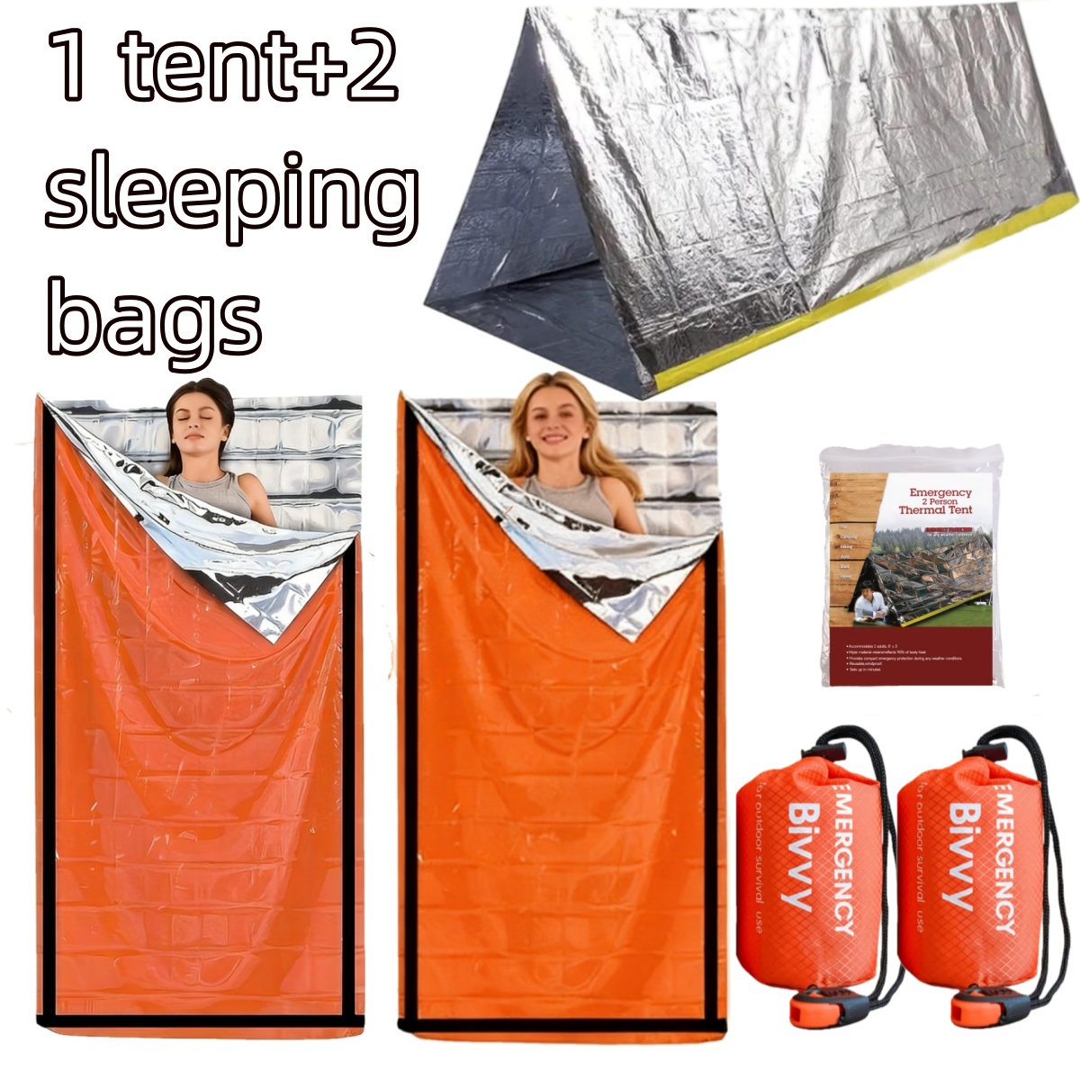 Kompakt Acil Durum Termal Çadı - Emergency Mylar Tent incelemesi ve fiyatı