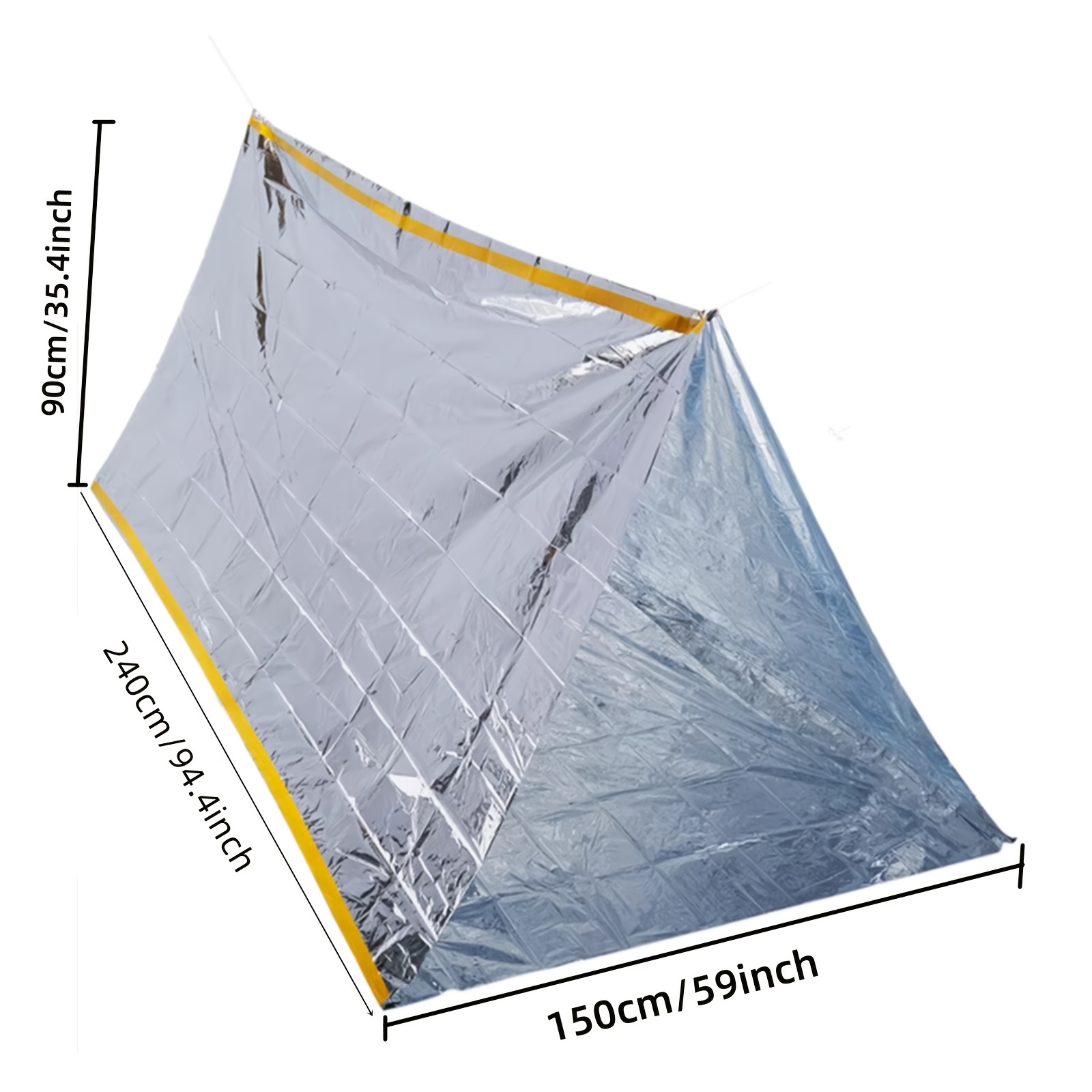Kompakt Acil Durum Termal Çadı - Emergency Mylar Tent incelemesi ve fiyatı